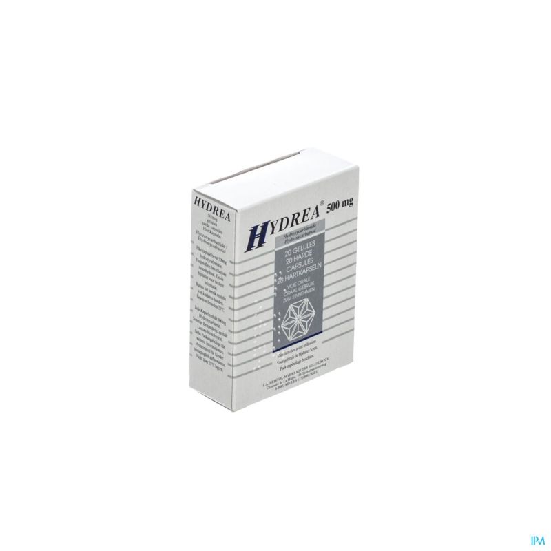 Hydrea Roche Hydrea Caps 20 X 500mg Alu/pvc/pvdc