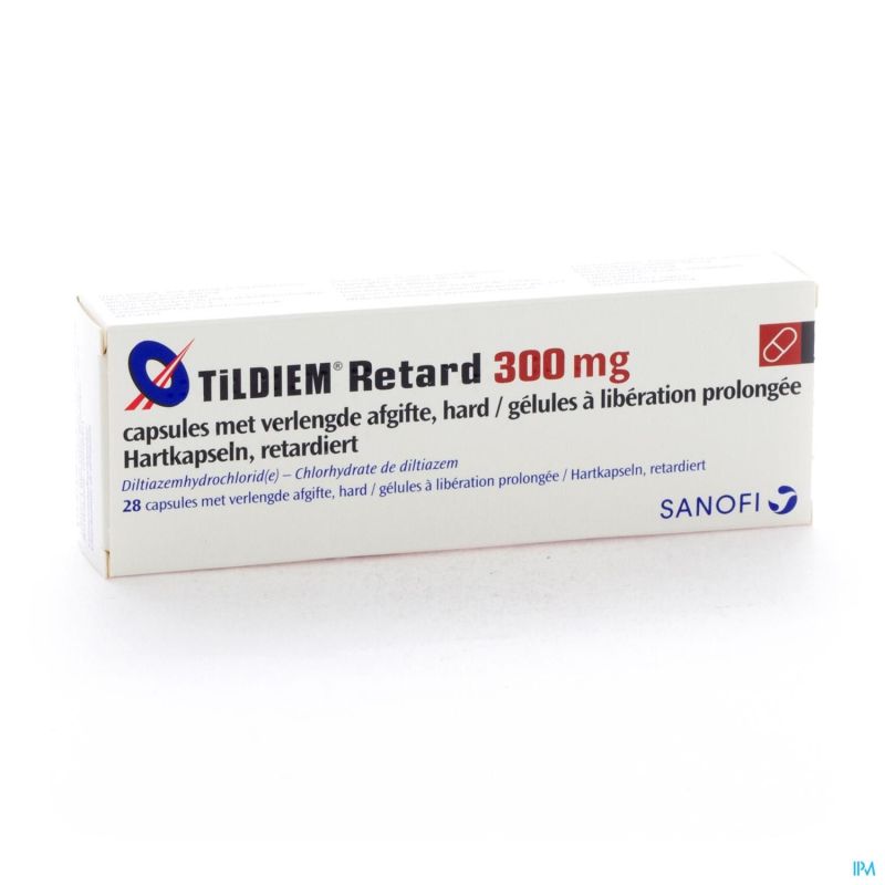Tildiem Injection Tildiem Retard 300 Caps 28x300mg