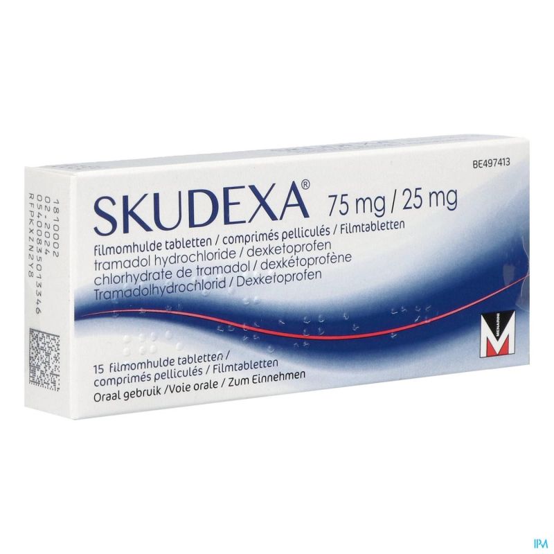 Skudex Skudexa 75mg/25mg Comp Pell 15
