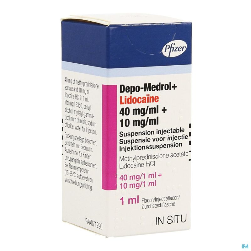 Lidoc Module Kit Depo-medrol Lidoc 40mg Vial 40mg/ml 1 X 1ml