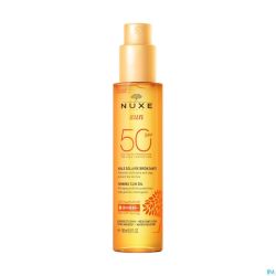 Nuxe Sun Huile Solaire Or Spf50 150ml