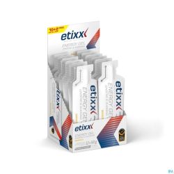 Etixx Ginseng&guarana Energy Gel Passion Fruit 12x50g
