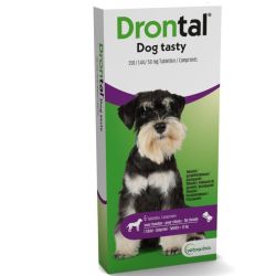 Drontal tasty bone 150/144/5mg 10kg dog comp 6