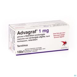 Advagraf Caps 100 X 1mg