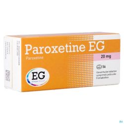 Paroxetine EG Comp Pell 56X20Mg Blister