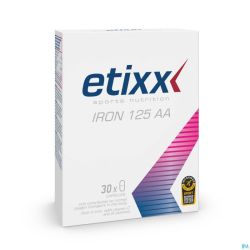 Etixx iron aa chelaat 125 + chlorophyl tabl 30