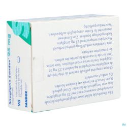 Sitagliptin Sandoz 25mg Comp Pell 98