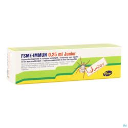 Fsme Immun 0,25ml Junior Susp Inj Ser Prerempli 1