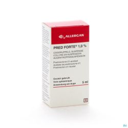 Pred Forte Gutt Opht 1 X 5ml 1%