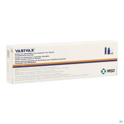 Varivax Pdr + Solv Pour Susp Inj Seringue Prer. 1