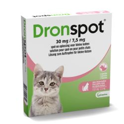 Dronspot 30mg/7,5mg Spot-on Chat P.0,5-2,5kg Pip2