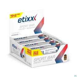 Etixx energy marzipan sport bar 12x50g