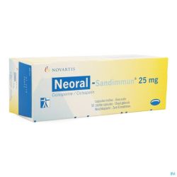 Neoral Sandimmun Caps 50x 25mg
