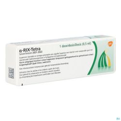 Alpharix Tetra Susp Inj Ser Preremplie 0,5ml 2021