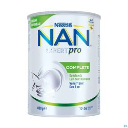 Nan complete lait croissance pdr 800g