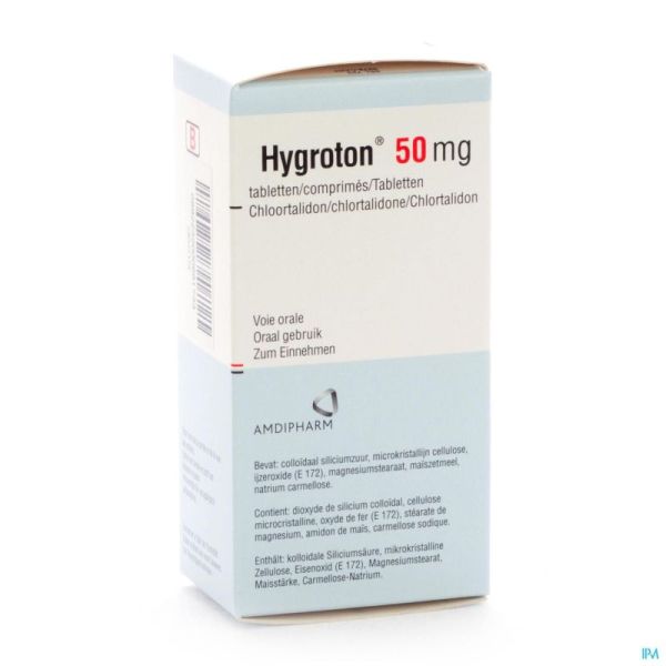 Hygroton 50 Comp 100 X 50mg