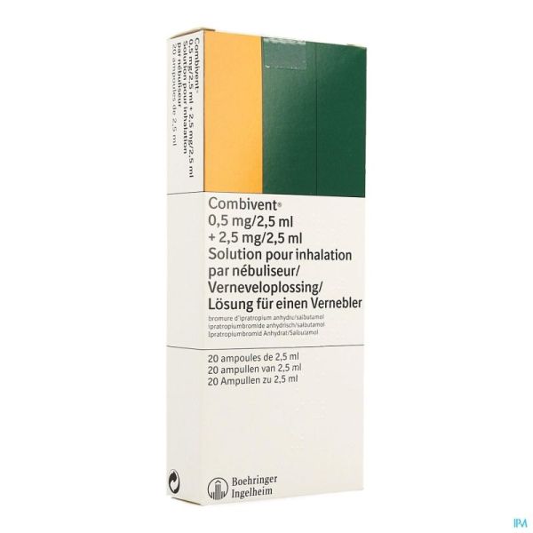 Combivent Vial Monodose 20x2,5ml