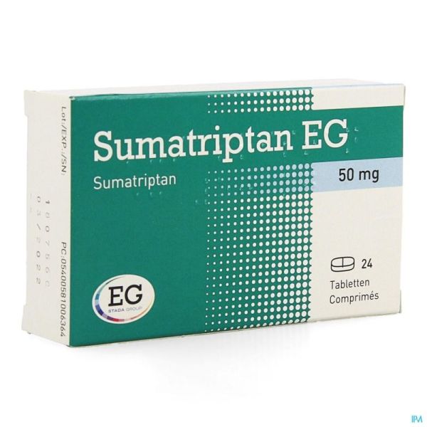 Sumatriptan EG 50Mg Comp 24