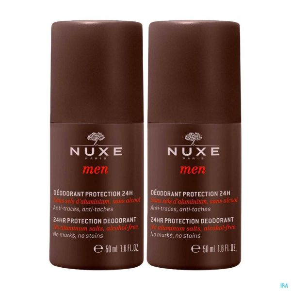 Nuxe Men Deodorant 24h 2x50ml
