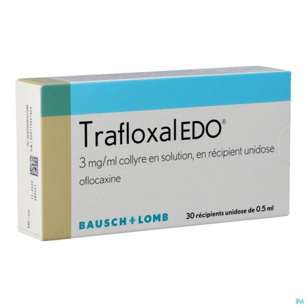 Trafloxal Edo 30 X 0,5ml Ud