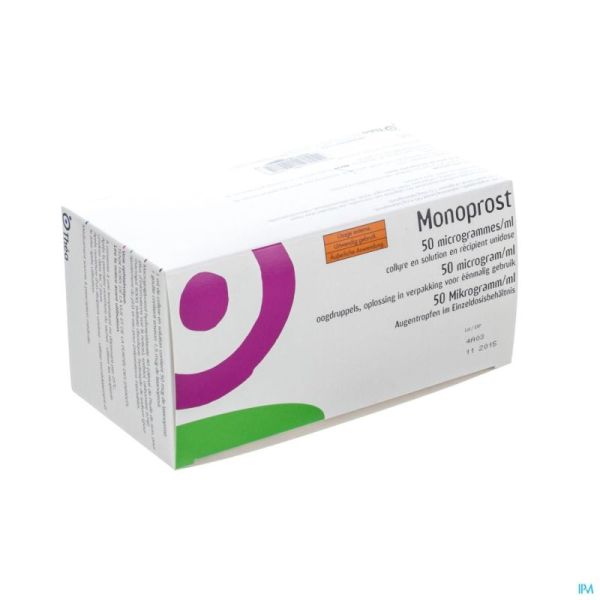 Monoprost 0,005% Collyre 90 X 0,2ml