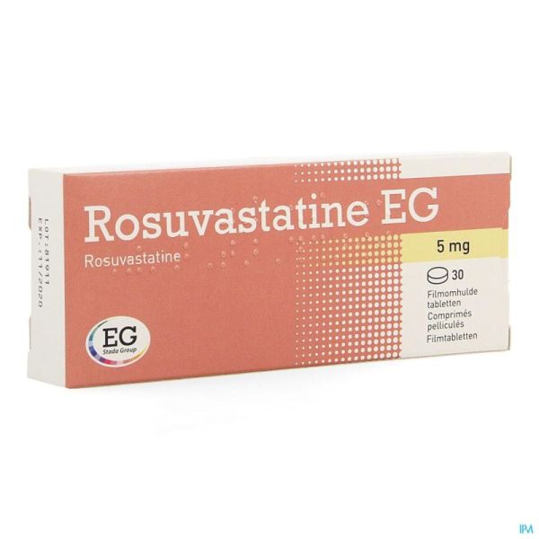 Rosuvastatine EG  5Mg Comp Pell  30 X  5Mg