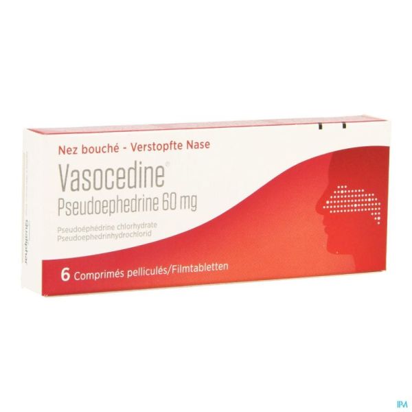 Vasocedine Pseudoefedrine Comp Pell 6
