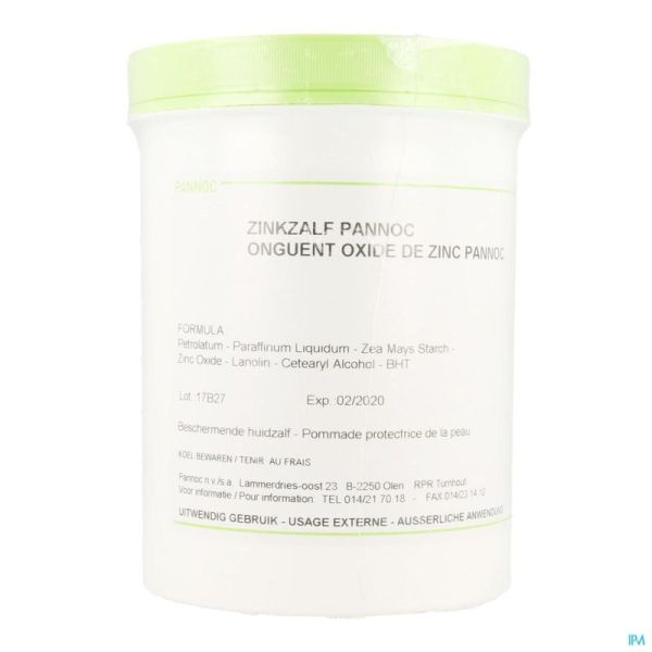 Onguent Oxyde Zinc 1kg Pannoc