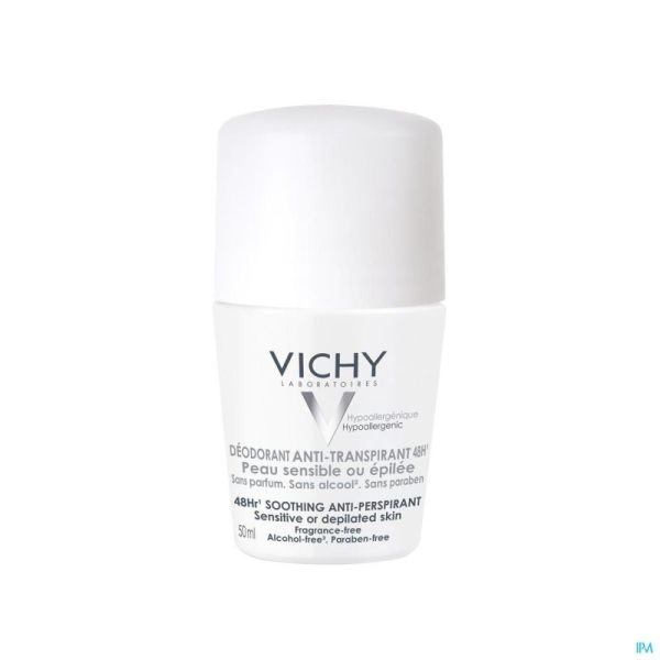 Vichy Deo Peau Sens.-epilee Bille 48h 50ml