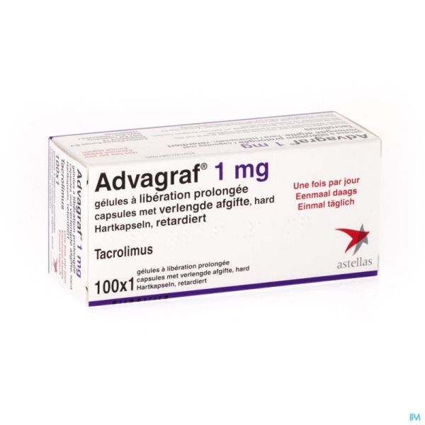 Advagraf Caps 100 X 1mg