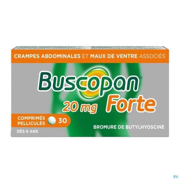 Buscopan Forte 20mg Comp Pell 30