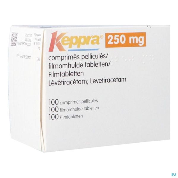 Keppra 250mg compr. pellic. (100)