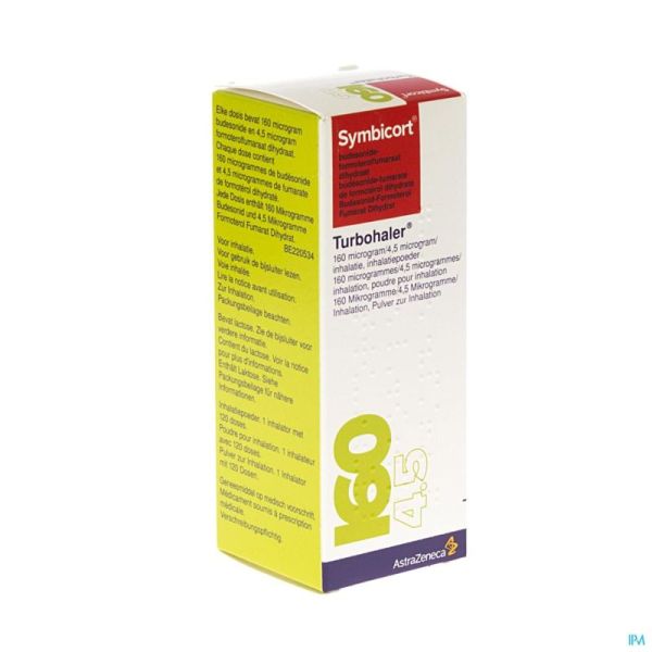 Symbicort Turbohaler 160mcg/4,5mcg Doses 1x120