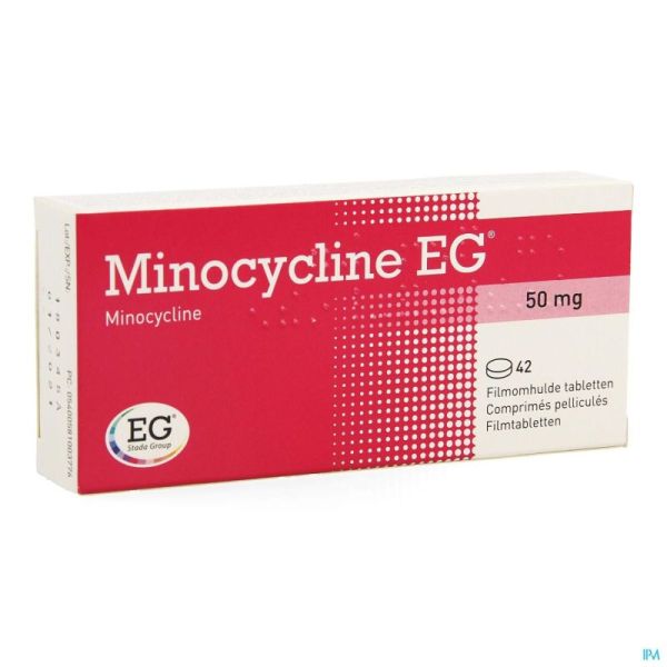 Minocycline EG  50 Mg Comp Pell 42
