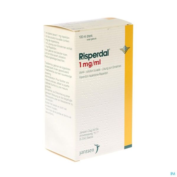 Risperdal Sol Per Os 100ml
