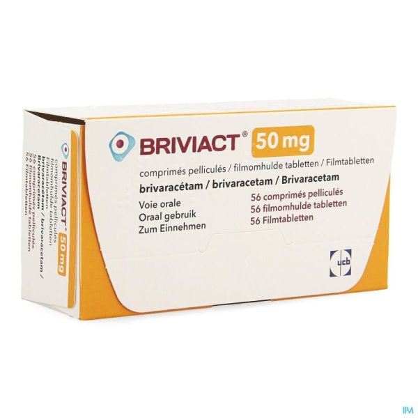 Briviact 50mg compr. pellic. (56)