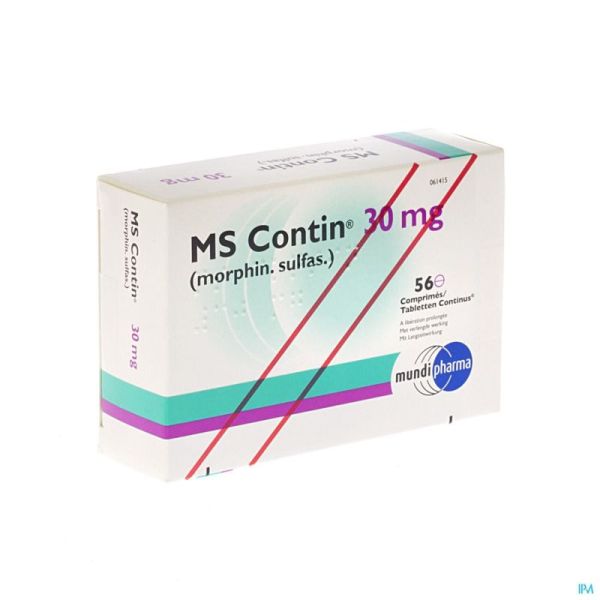 Ms Contin Comp 56x 30mg