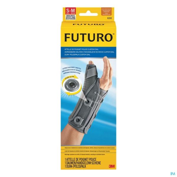Futuro Attelle Poignet-pouce Custom Dial Drte S/m