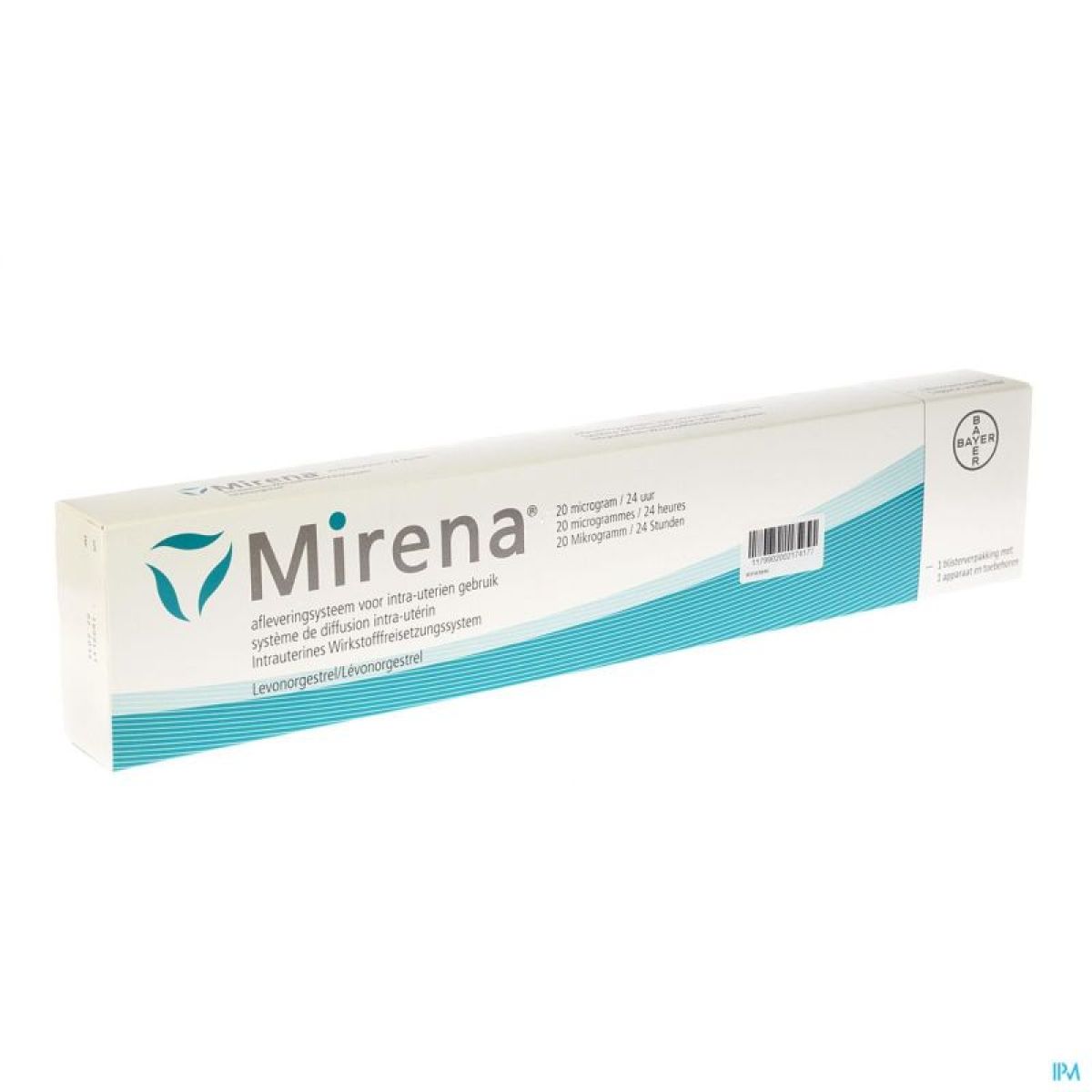 Mirena Rx Mirena 20mcg/24h Syst.diff.intra Uterin 1