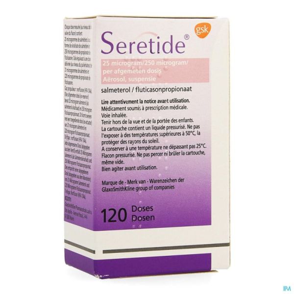Seretide Inhalator Dos 120 25-250mcg