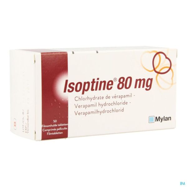 Isoptine Comp Pell 50 X 80mg