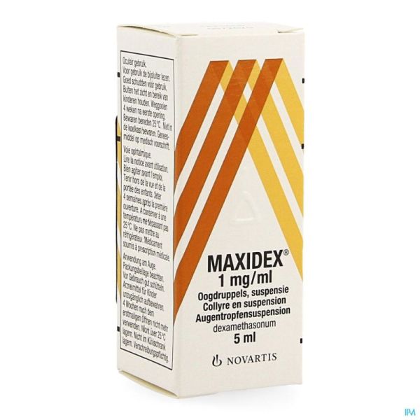 Maxidex Collyre 5ml 0,1%