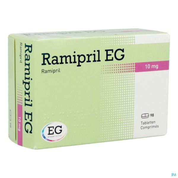 Ramipril EG 10Mg Comp 98X10Mg