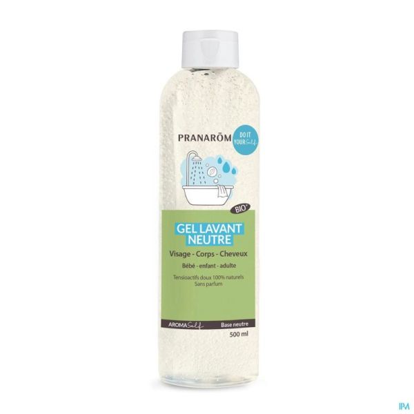 Pranarom Aromaself Base Gel Lav. Neutre Bio 500ml
