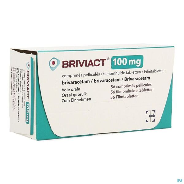 Briviact 100mg Comp Pell 56 X 100mg