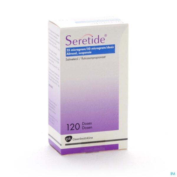 Seretide Inhalator Dos 120 25- 50mcg