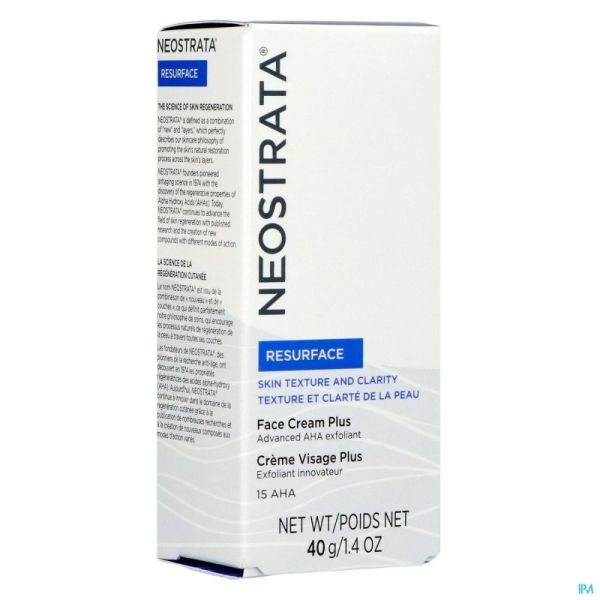 Neostrata Creme Visage Plus 15 Aha 40g