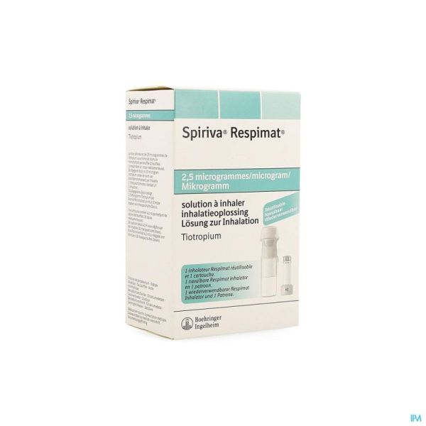 Spiriva Respimat 2,5mcg 60 Sol Inhal+1 Cartouche