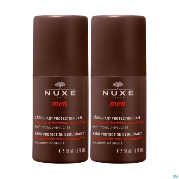Nuxe Men Deodorant 24h 2x50ml