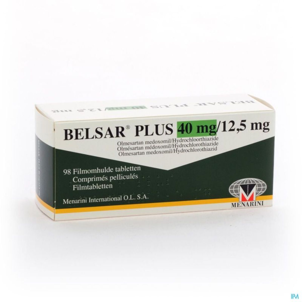 Belsar Plus 40mg/12,5mg Comp Pell 98